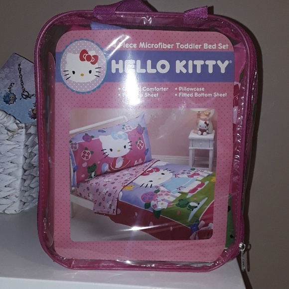 Hello Kitty Other - Hello kitty toddler bed set